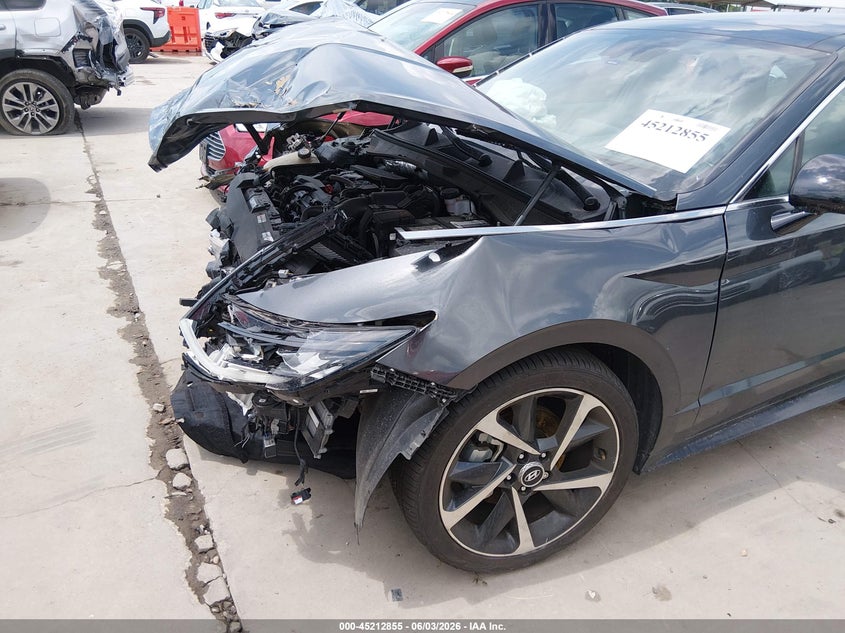 2022 Hyundai Sonata VIN KMHL44J2XNA237598 IAAI salvage auction — FRONT END, Salvage (Texas), sold $1,600 on 2026-07-28 (photo 6)
