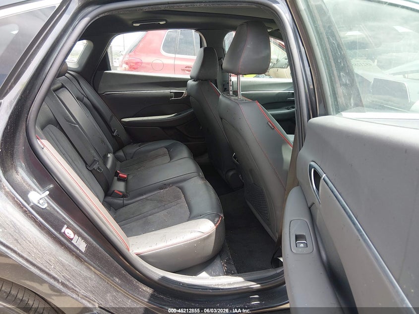 2022 Hyundai Sonata VIN KMHL44J2XNA237598 IAAI salvage auction — FRONT END, Salvage (Texas), sold $1,600 on 2026-07-28 (photo 8)