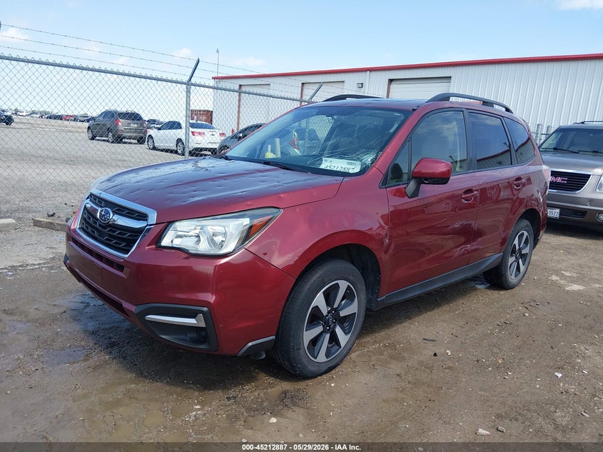 2017 Subaru Forester VIN JF2SJAEC9HH576604 IAAI salvage auction — HAIL, Salvage Title, sold $875 on 2026-07-10 (photo 2)