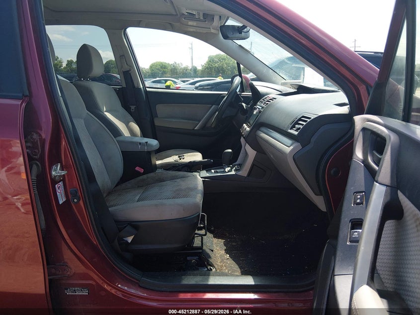 2017 Subaru Forester VIN JF2SJAEC9HH576604 IAAI salvage auction — HAIL, Salvage Title, sold $875 on 2026-07-10 (photo 5)