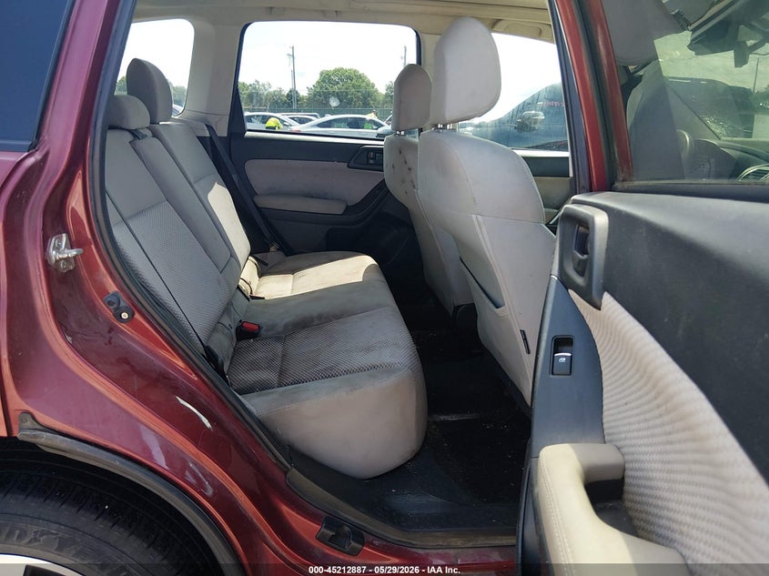 2017 Subaru Forester VIN JF2SJAEC9HH576604 IAAI salvage auction — HAIL, Salvage Title, sold $875 on 2026-07-10 (photo 8)