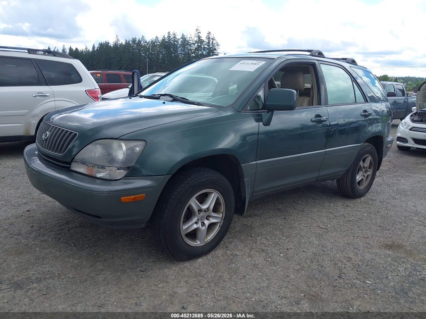 1999 Lexus Rx 300 VIN JT6HF10U6X0047089 IAAI salvage auction — NORMAL WEAR, Clear (Washington), sold $450 on 2026-07-29 (photo 2)
