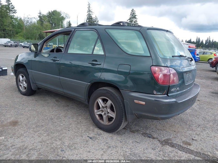 1999 Lexus Rx 300 VIN JT6HF10U6X0047089 IAAI salvage auction — NORMAL WEAR, Clear (Washington), sold $450 on 2026-07-29 (photo 3)