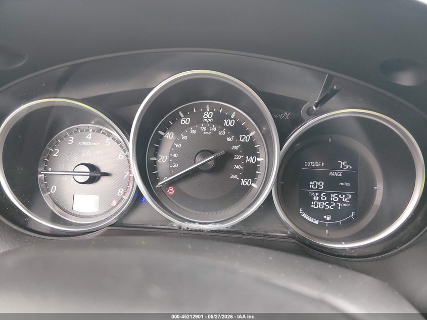 2016 Mazda Cx-5 VIN JM3KE4BY8G0860394 IAAI salvage auction — HAIL, Salvage (Illinois), sold $4,800 on 2026-07-28 (photo 7)