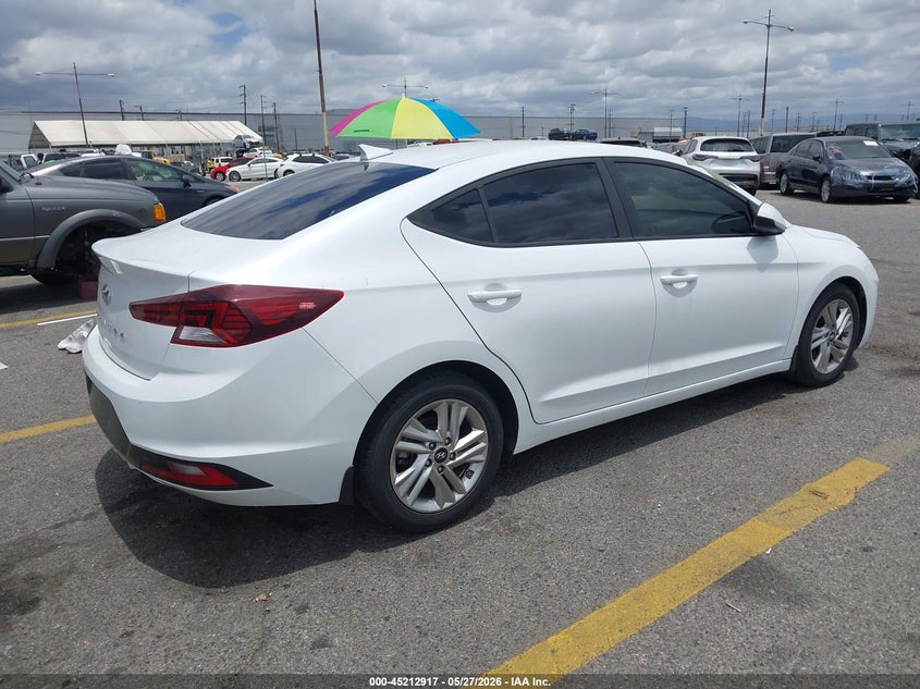 2019 Hyundai Elantra VIN 5NPD84LF0KH488597 IAAI salvage auction — FRONT END, Wait Title, sold $1,950 on 2026-09-15 (photo 4)