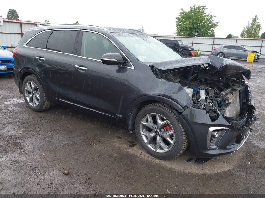 2019 Kia Sorento VIN 5XYPKDA55KG557820 IAAI salvage auction — FRONT END, Salvage Title, sold $2,650 on 2026-07-14 (photo 1)