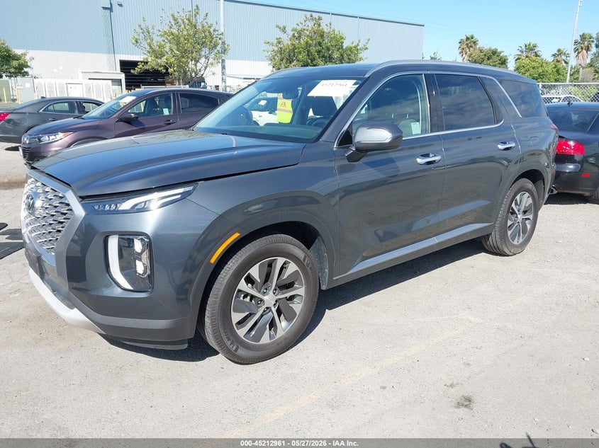 2021 Hyundai Palisade VIN KM8R24HE9MU192344 IAAI salvage auction — RIGHT SIDE, Salvage (California), sold $7,550 on 2026-07-20 (photo 2)