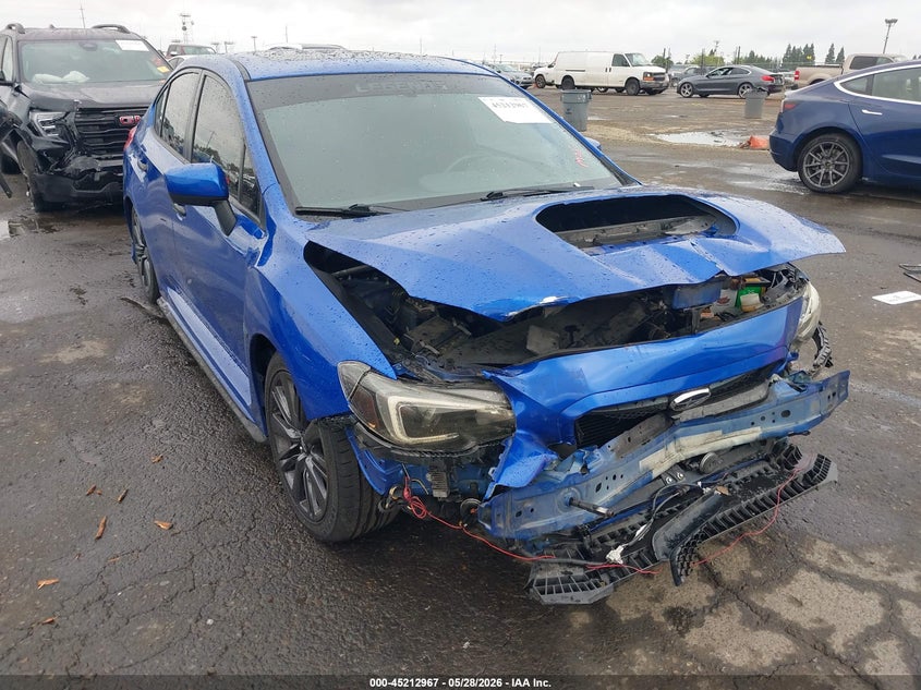 2015 Subaru Wrx VIN JF1VA1D67F9818729 IAAI salvage auction — FRONT END, Salvage Title, sold $2,900 on 2026-07-08 (photo 1)