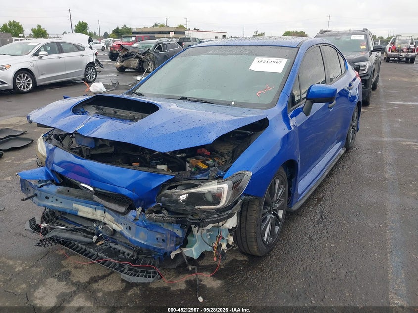 2015 Subaru Wrx VIN JF1VA1D67F9818729 IAAI salvage auction — FRONT END, Salvage Title, sold $2,900 on 2026-07-08 (photo 2)