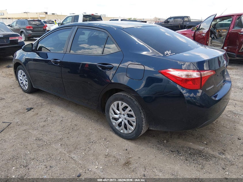 2018 Toyota Corolla VIN 5YFBURHE4JP797118 IAAI salvage auction — HAIL, Salvage (Kansas), sold $3,400 on 2026-07-31 (photo 3)