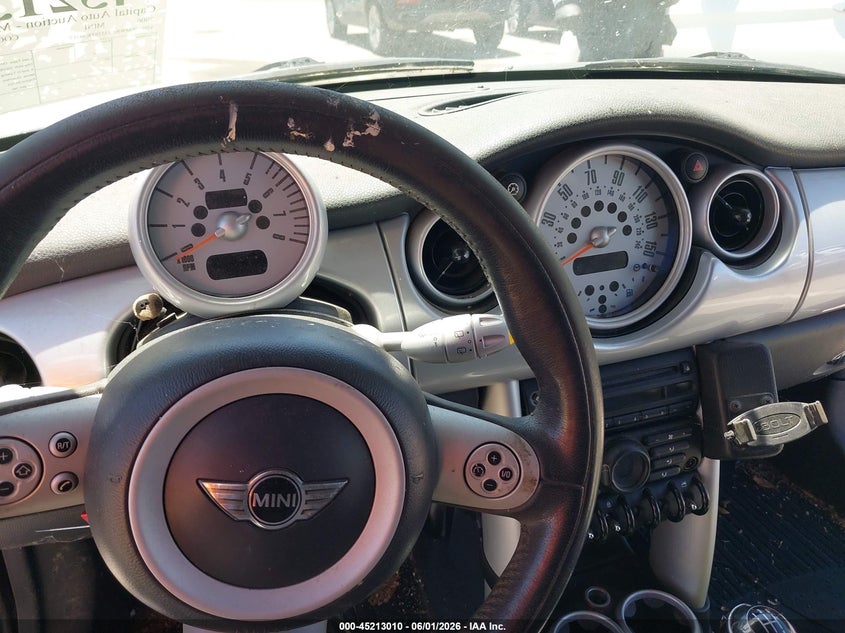2006 Mini Cooper VIN WMWRC33576TK94217 IAAI salvage auction — NORMAL WEAR, Salvage (California), sold $325 on 2026-07-28 (photo 7)
