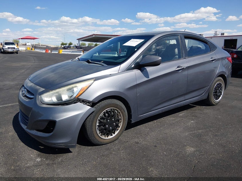 2015 Hyundai Accent VIN KMHCT4AE9FU820418 IAAI salvage auction — NORMAL WEAR, Clear (Arizona), sold $475 on 2026-07-17 (photo 2)