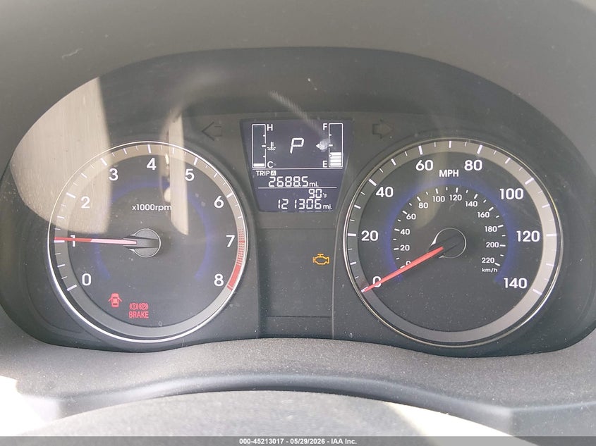 2015 Hyundai Accent VIN KMHCT4AE9FU820418 IAAI salvage auction — NORMAL WEAR, Clear (Arizona), sold $475 on 2026-07-17 (photo 7)
