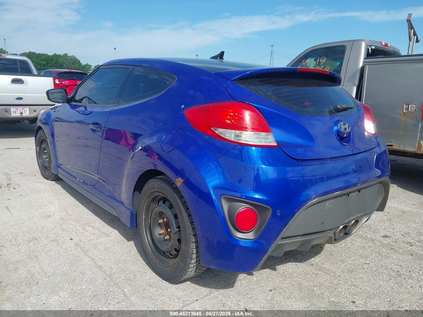 2013 Hyundai Veloster VIN KMHTC6AE9DU111948 IAAI salvage auction — NORMAL WEAR, Original (Ohio), sold $350 on 2026-07-14 (photo 3)