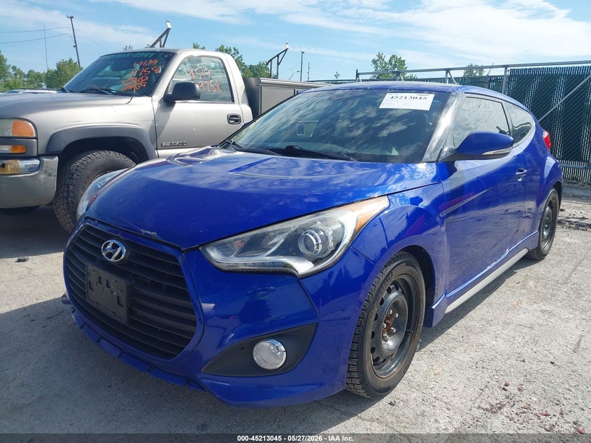 2013 Hyundai Veloster VIN KMHTC6AE9DU111948 IAAI salvage auction — NORMAL WEAR, Original (Ohio), sold $350 on 2026-07-14 (photo 6)