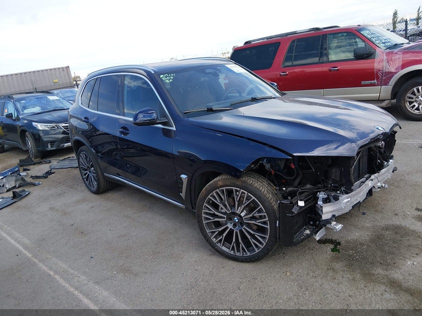 2026 BMW X5 VIN 5UX23EU00T9117230 IAAI salvage auction — FRONT END, Salvage Title, sold $39,250 on 2026-07-13 (photo 1)