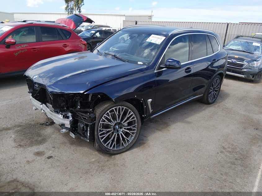 2026 BMW X5 VIN 5UX23EU00T9117230 IAAI salvage auction — FRONT END, Salvage Title, sold $39,250 on 2026-07-13 (photo 2)