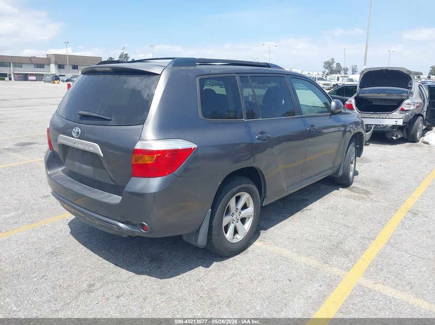 2010 Toyota Highlander VIN JTEZA3EHXA2012016 IAAI salvage auction — LEFT FRONT, Salvage (California), sold $1,800 on 2026-07-07 (photo 4)