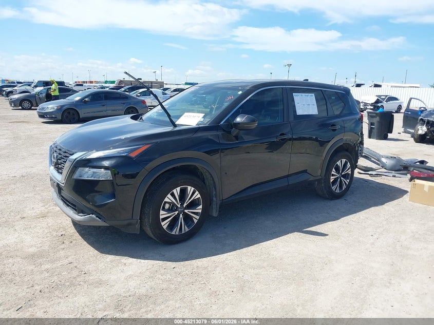 2023 Nissan Rogue VIN JN8BT3BA1PW407988 IAAI salvage auction — REAR END, Original (Texas), sold $5,000 on 2026-07-29 (photo 2)
