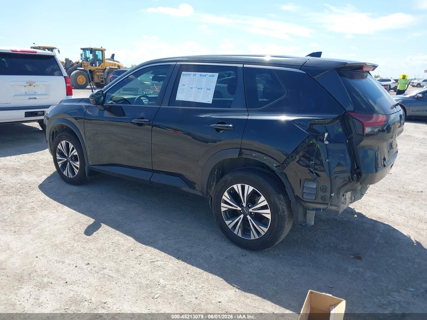 2023 Nissan Rogue VIN JN8BT3BA1PW407988 IAAI salvage auction — REAR END, Original (Texas), sold $5,000 on 2026-07-29 (photo 3)