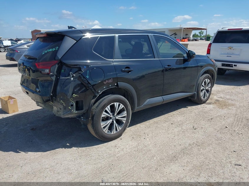 2023 Nissan Rogue VIN JN8BT3BA1PW407988 IAAI salvage auction — REAR END, Original (Texas), sold $5,000 on 2026-07-29 (photo 4)