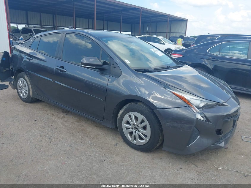 2016 Toyota Prius VIN JTDKBRFU2G3516760 IAAI salvage auction — REAR END, Salvage (Texas), sold $2,175 on 2026-07-14 (photo 1)