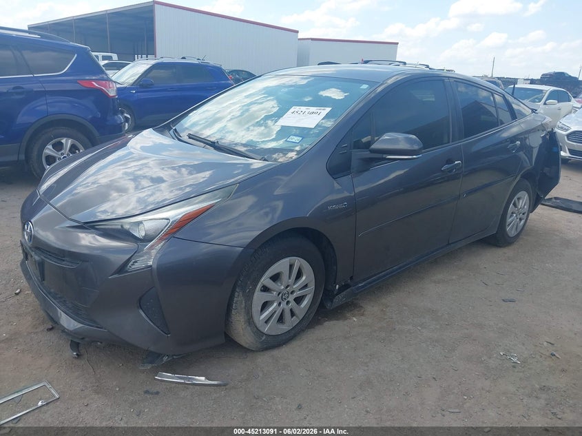 2016 Toyota Prius VIN JTDKBRFU2G3516760 IAAI salvage auction — REAR END, Salvage (Texas), sold $2,175 on 2026-07-14 (photo 2)