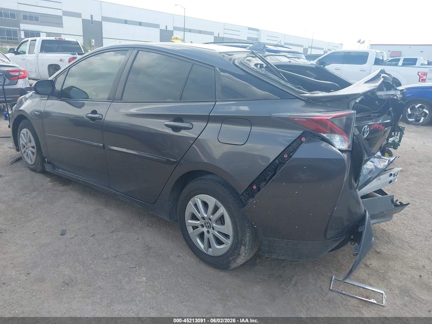 2016 Toyota Prius VIN JTDKBRFU2G3516760 IAAI salvage auction — REAR END, Salvage (Texas), sold $2,175 on 2026-07-14 (photo 3)