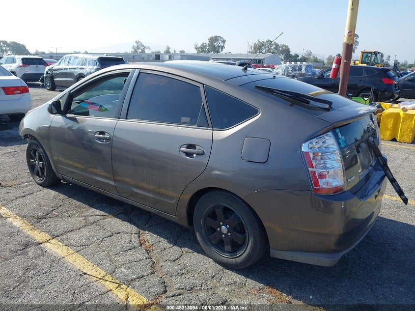 2008 Toyota Prius VIN JTDKB20U483402387 IAAI salvage auction — FRONT & REAR, Salvage (California), sold $300 on 2026-07-07 (photo 3)