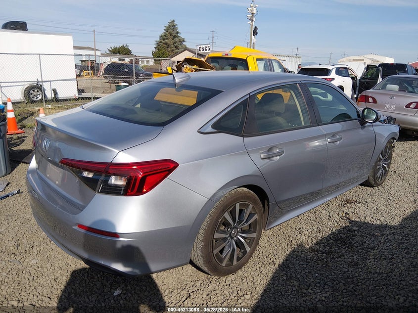 2022 Honda Civic VIN JHMFE1F75NX002233 IAAI salvage auction — RIGHT FRONT, Salvage (Oregon), sold $6,900 on 2026-07-06 (photo 4)