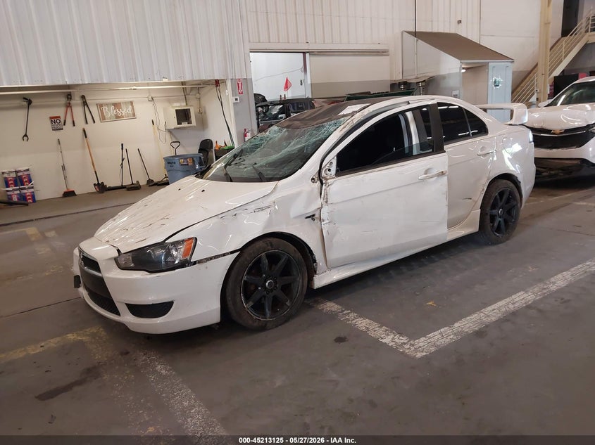 2013 Mitsubishi Lancer VIN JA32U2FU5DU001094 IAAI salvage auction — RIGHT FRONT, Salvage (Oregon), sold $300 on 2026-07-23 (photo 2)