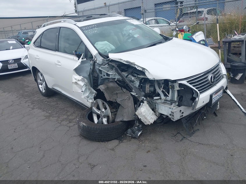 2015 Lexus Rx VIN JTJBK1BA2F2465520 IAAI salvage auction — RIGHT FRONT, Salvage Certificate (California), sold $3,000 on 2026-07-08 (photo 1)