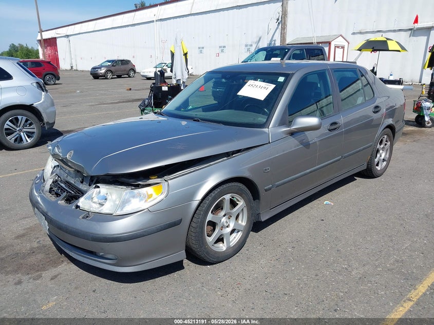 2003 Saab 9-5 VIN YS3EH45G033028341 IAAI salvage auction — FRONT END, Salvage (Oregon), sold $125 on 2026-07-09 (photo 2)