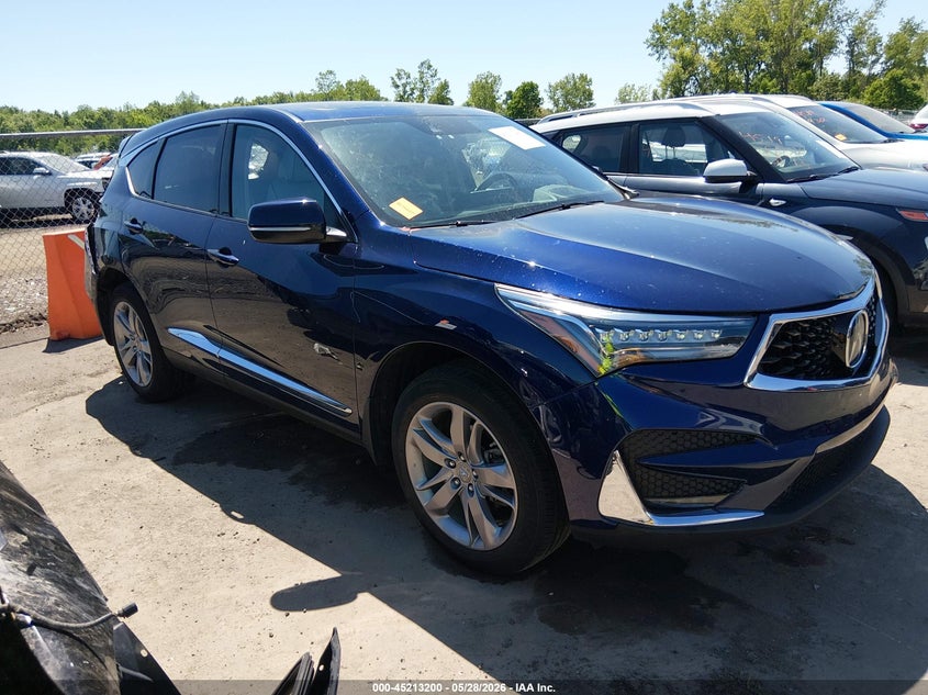 2021 Acura Rdx VIN 5J8TC2H72ML008737 IAAI salvage auction — REAR END, Salvage Title, sold $7,450 on 2026-07-21 (photo 1)