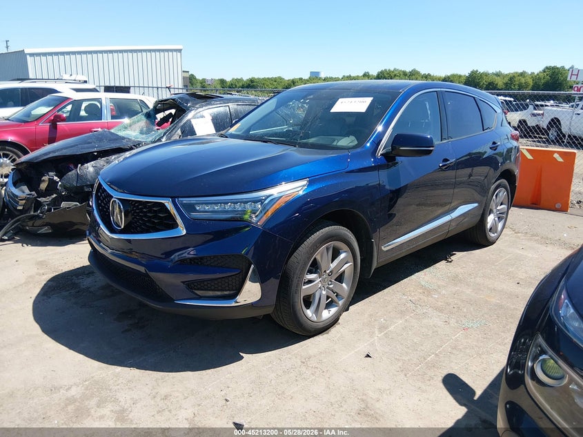 2021 Acura Rdx VIN 5J8TC2H72ML008737 IAAI salvage auction — REAR END, Salvage Title, sold $7,450 on 2026-07-21 (photo 2)