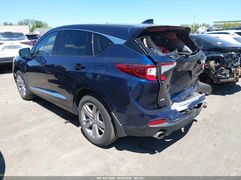 2021 Acura Rdx VIN 5J8TC2H72ML008737 IAAI salvage auction — REAR END, Salvage Title, sold $7,450 on 2026-07-21 (photo 3)