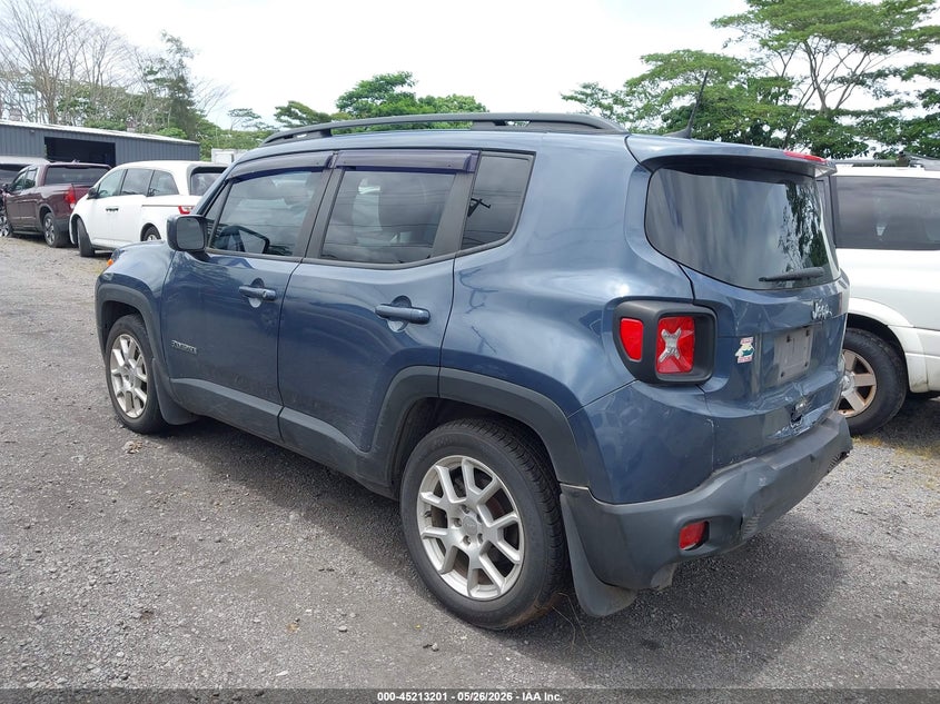 2021 Jeep Renegade VIN ZACNJCBB0MPN13734 IAAI salvage auction — REAR END, Salvage Title, sold $225 on 2026-08-13 (photo 3)