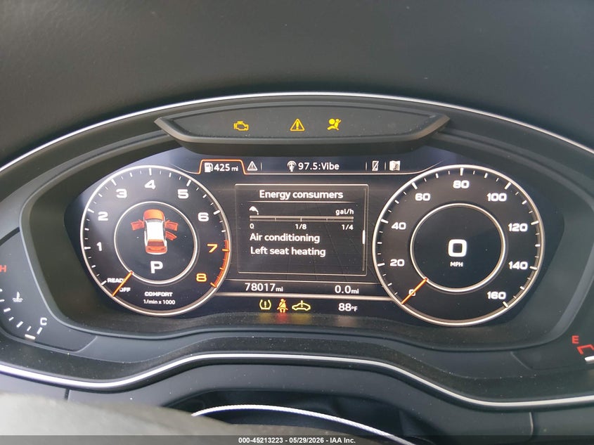 2018 Audi Q5 VIN WA1BNAFY0J2142765 IAAI salvage auction — FRONT END, Salvage Title, sold $6,700 on 2026-07-23 (photo 7)