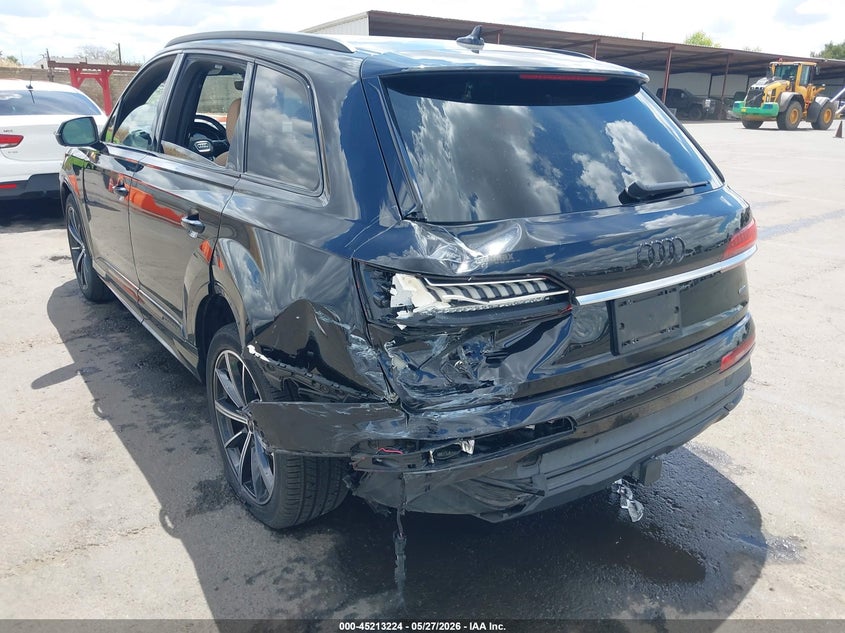 2021 Audi Q7 VIN WA1LXAF79MD030674 IAAI salvage auction — REAR END, Salvage Title, sold $14,100 on 2026-07-10 (photo 3)
