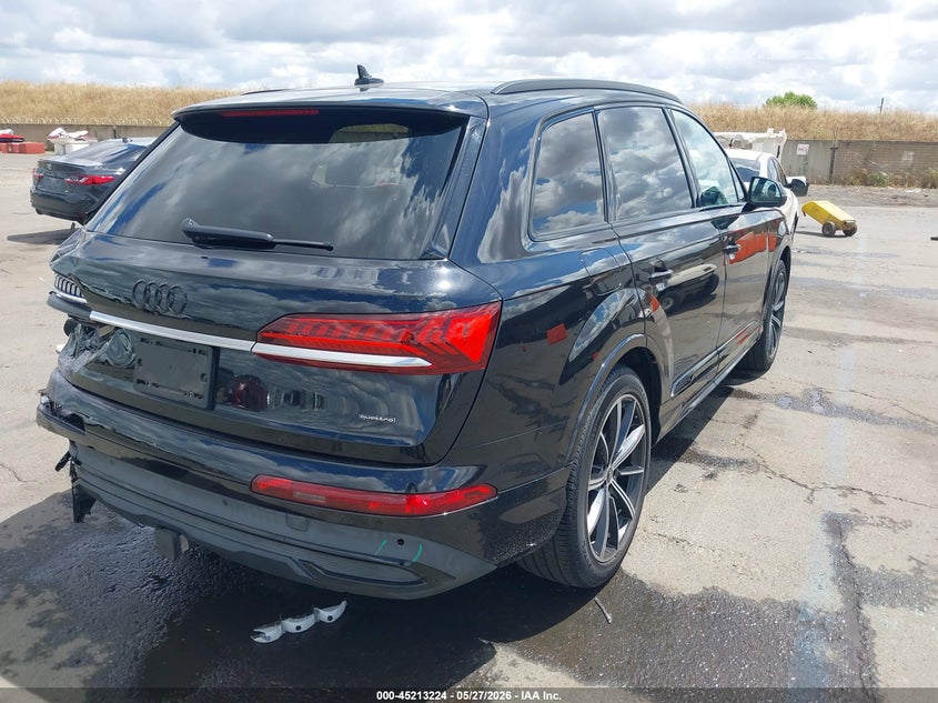 2021 Audi Q7 VIN WA1LXAF79MD030674 IAAI salvage auction — REAR END, Salvage Title, sold $14,100 on 2026-07-10 (photo 4)