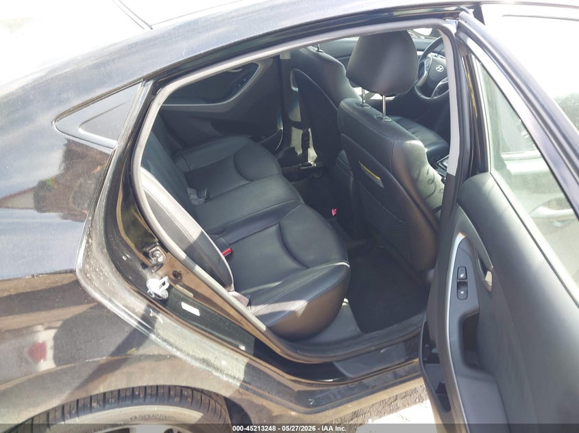 2013 Hyundai Elantra VIN KMHDH4AE5DU503402 IAAI salvage auction — THEFT, Prior Salvage (Minnesota), sold $375 on 2026-07-22 (photo 8)