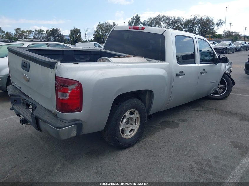 2011 Chevrolet Silverado VIN 3GCPCREA4BG124492 IAAI salvage auction — NORMAL WEAR, Salvage (California), sold $1,075 on 2026-07-09 (photo 4)