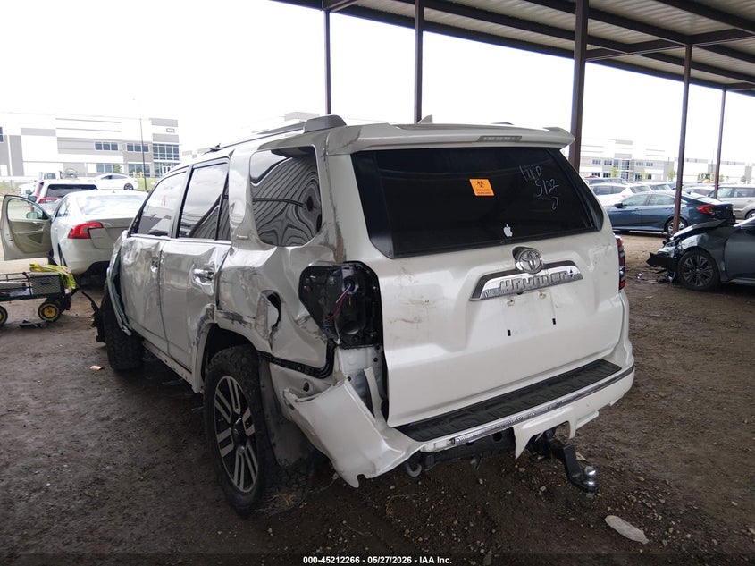 2021 Toyota 4runner VIN JTEDU5JR0M5232036 IAAI salvage auction — BIO HAZARD, Salvage Title, sold $4,225 on 2026-07-21 (photo 3)