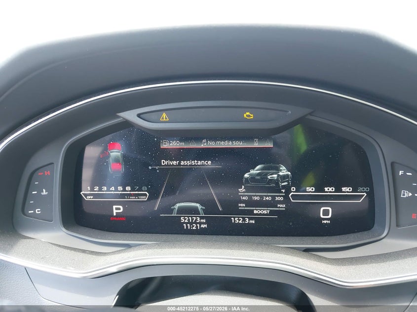 2022 Audi Rs7 VIN WUAPCBF23NN902486 IAAI salvage auction — FRONT END, Salvage Title, sold $27,000 on 2026-08-19 (photo 7)