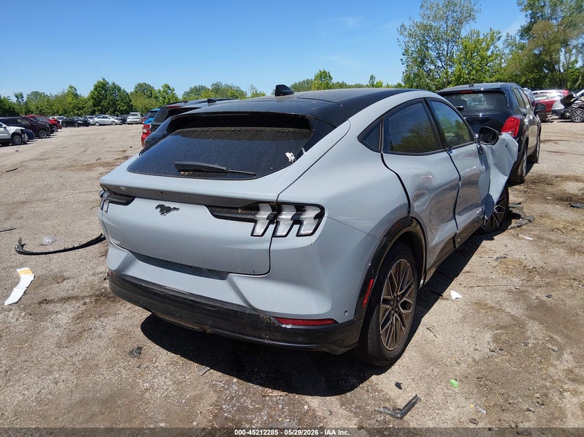 2024 Ford Mustang mach-e VIN 3FMTK3SU2RMA53331 IAAI salvage auction — RIGHT FRONT, Wait Title, sold $9,950 on 2026-08-20 (photo 4)