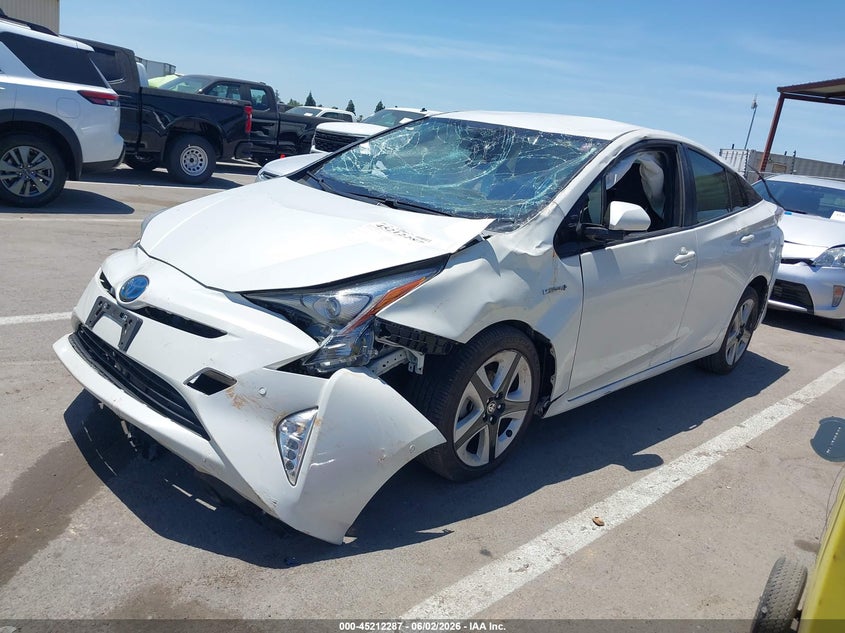2016 Toyota Prius VIN JTDKARFU0G3525329 IAAI salvage auction — FRONT END, Salvage Title, sold $2,200 on 2026-07-05 (photo 2)