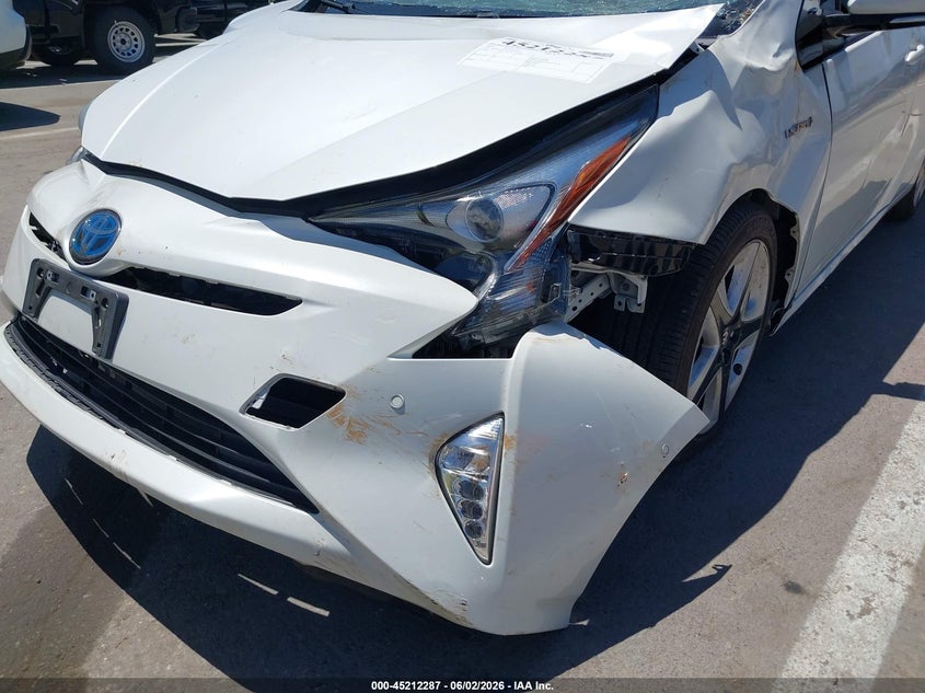 2016 Toyota Prius VIN JTDKARFU0G3525329 IAAI salvage auction — FRONT END, Salvage Title, sold $2,200 on 2026-07-05 (photo 6)