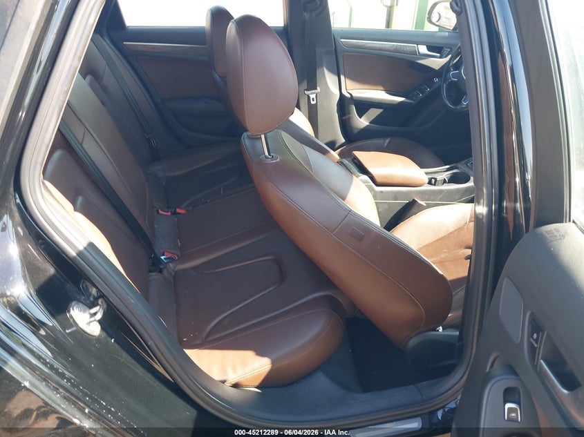 2013 Audi A4 VIN WAUFFAFL7DN022308 IAAI salvage auction — NORMAL WEAR, Clear (New York), sold $475 on 2026-07-21 (photo 8)