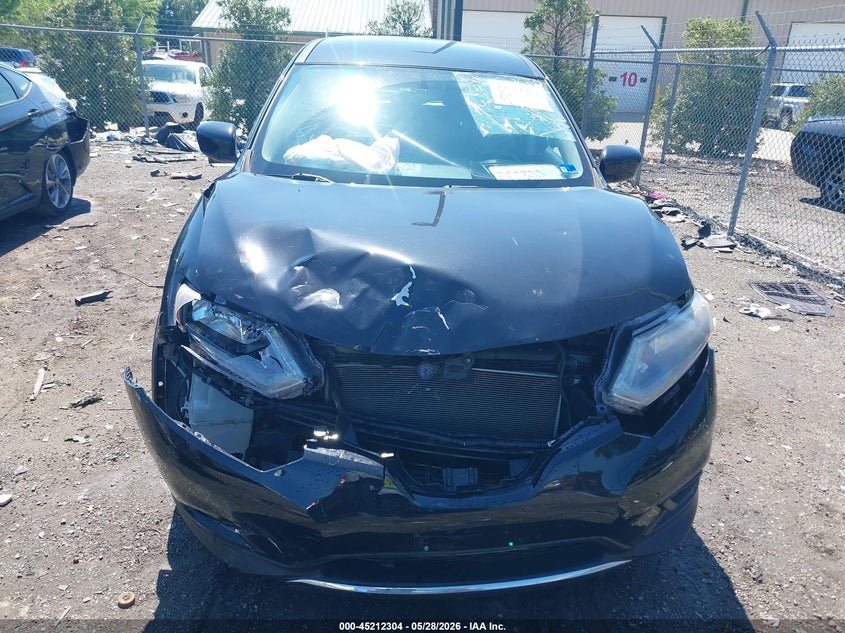 2016 Nissan Rogue VIN KNMAT2MV7GP615904 IAAI salvage auction — FRONT END, Salvage Title, sold $1,050 on 2026-07-13 (photo 6)