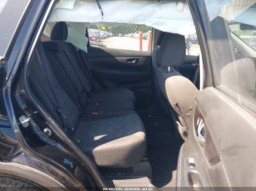 2016 Nissan Rogue VIN KNMAT2MV7GP615904 IAAI salvage auction — FRONT END, Salvage Title, sold $1,050 on 2026-07-13 (photo 8)